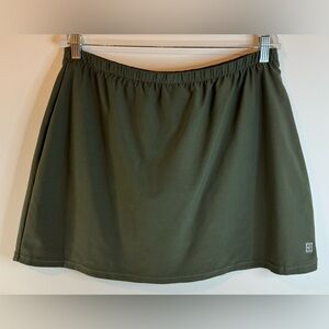 Nike Dri-Fit Olive Green Women's Sporty Skort Size XL (16-18)